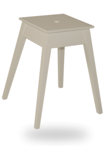 tabouret-carre-empilable-laque blanche