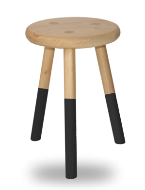 tabouret-rond-3-pieds-noire